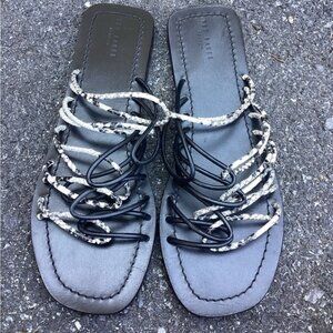 Goth y2k indie normcore gorpcore fisherman TED BAKER LONDON Womens 9.5  Sandal